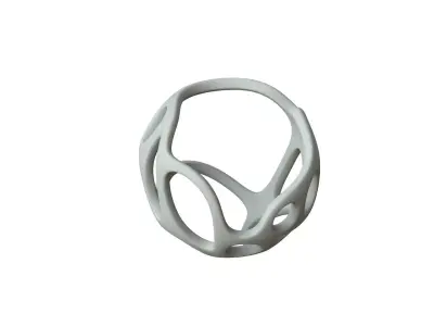 SciFi Cube Object No 35979 Low Poly Shape Texture