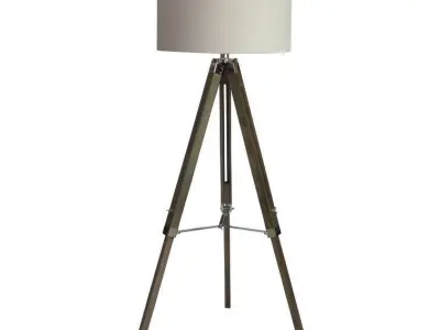 Dalke Tripod Floor Light Lamp - 2 Option 3D model
