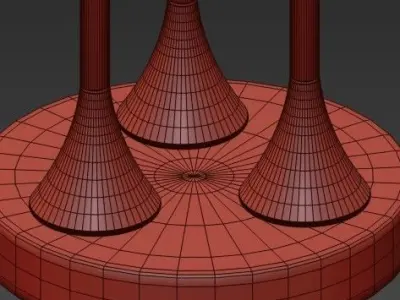 Millie Floor Lamp 3D model