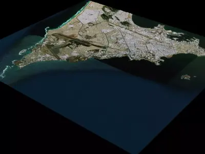 Dakar - Senegal 3D model