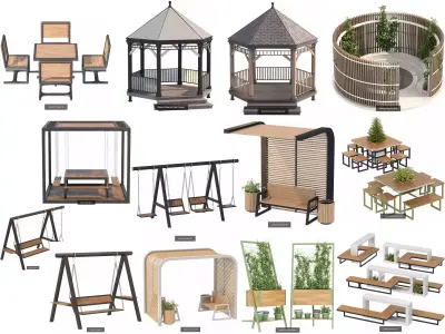 street collection 01 3D Model Pack