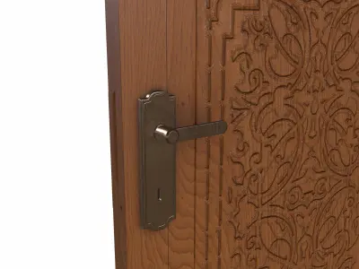 door 1 3D model purchase