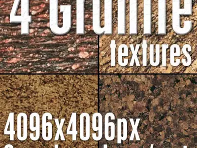4 High Res Seamless Granite Textures Vol03 Part4 Texture