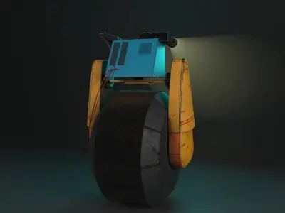 Robot Cleaner 3D model