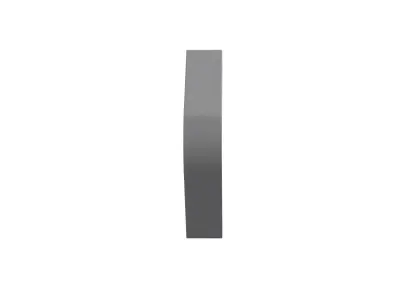 3d angle double right Low-poly 3D model