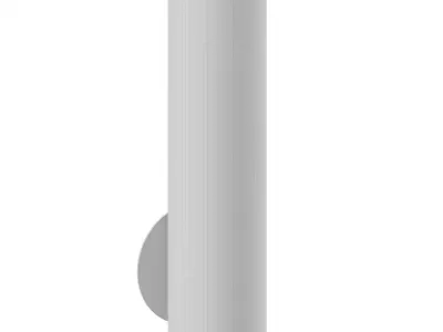  Delonda Single Light Glass Dimmable LED Flush Mounted  Sconce 3D model