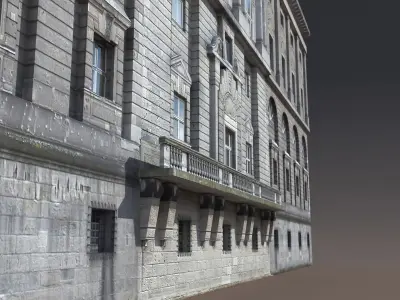 Apartment House 121 3D model