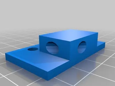 Printrbot Flashlight Mount Free 3D print model