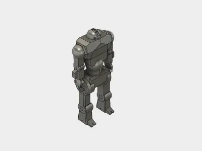 Heavy Soldier Robot 3D model