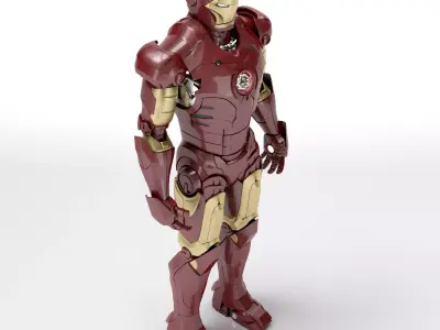 Iron Man Armor Mark III 3D model