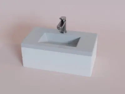 Bathroom Sink Free 3D model purchase