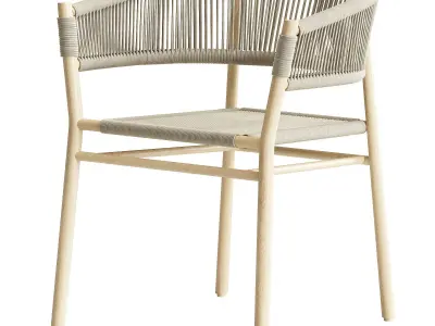 Kilt chair 3D model