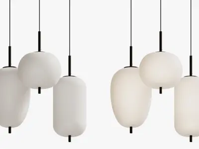 Pendant lamps Nova Luce Lato 3D model