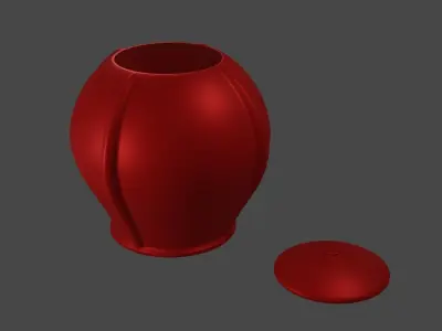 Asian Pottery 03 3D model