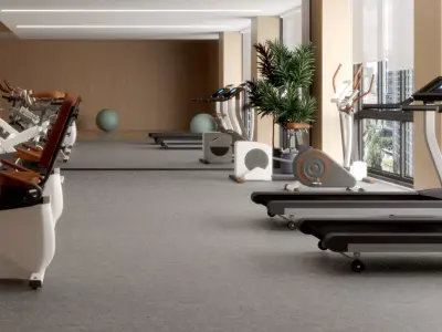 Cross fit training center 3d model  3D model