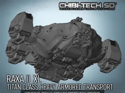 RAXA II  DLX and DLX XL BUNDLE 3D Model Pack