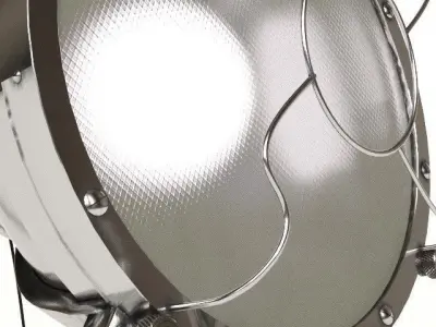 Floor lamp jumbo spot 3D model