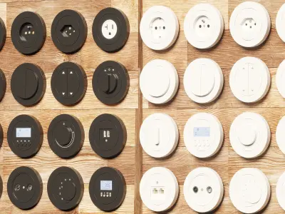  Components for Interior Design Free 3D model