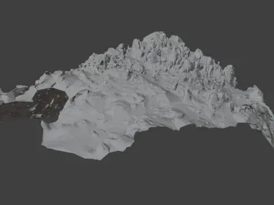 Rocky Hilltop 3D model