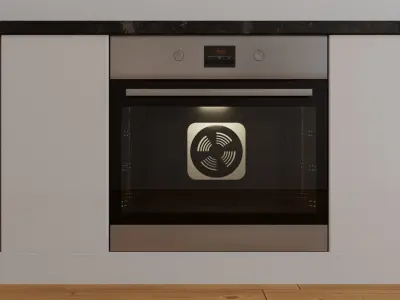 Modern Oven Free 3D model