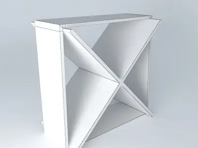 wine rack, wine door, cellar Free 3D model