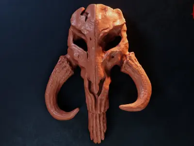 Mythosaur Skull - Inspired by The Mandalorian 3D print model
