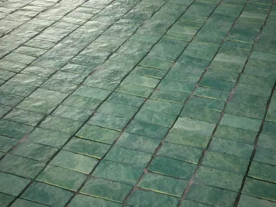 Roman Antique Handmade Ceramic Tiles Texture