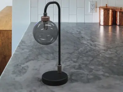 LED Desk Lamp 3D model