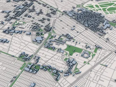 Mexico City Mexico 3D model