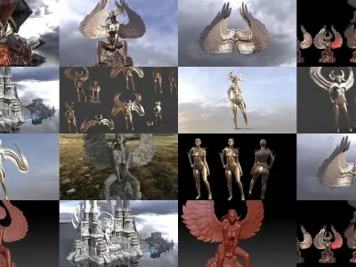 River Nile Full Collection 3D Model Pack