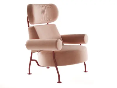 Astair Armchair 3D model