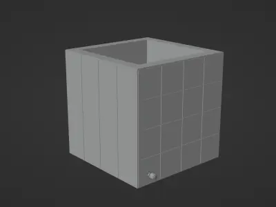  Bak Mandi Kolah Water tank 3D MODEL 3D model