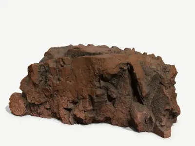 Mountain Low-poly 3D model shop