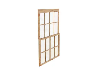 Single Hung Window 3D model
