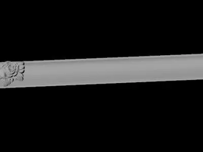 leg High quality 3d models for processing on a cnc machine  3D model 21
