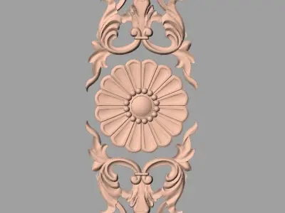 Artcam Aspire 3D relief models STL Files used for CNC E638 3D model
