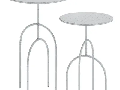 Moca Side Table by Objekto 3D model