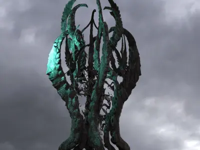 Underworld Octopus Tree  3D model