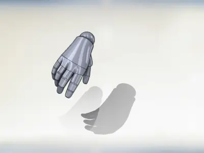 Articulated dummy for industrial use 3D model