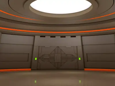 Sci Fi Room  3D model