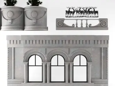 Exterior Classic 3D model