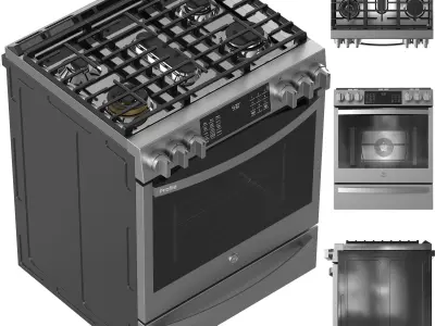 GE Appliance Collection 05 3D model