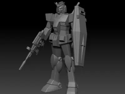 Gundam 3D print model