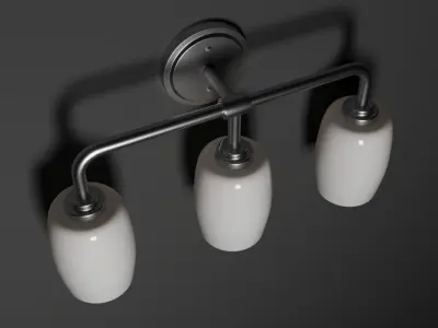 VALLMORA wall lamp Ikea 3D model