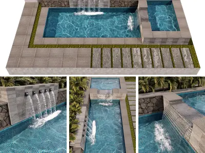 SWIMMING POOL NO38 A 3D model