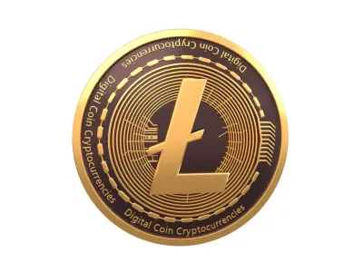 Litecoin v3 001 3D model