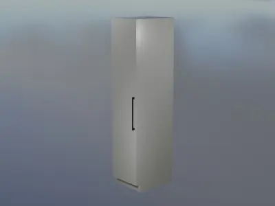 Procedural Cupboards Low-poly 3D model