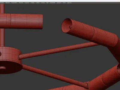 De Markt Low-poly 3D model