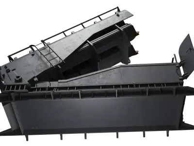  Naval Mk143 Launcher System Gray Rigged 