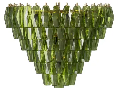 Asti Murano Chandelier 3D model